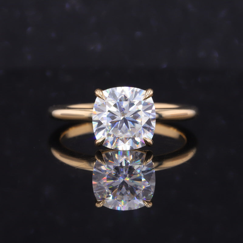 Classic Cushion Solitaire Ring