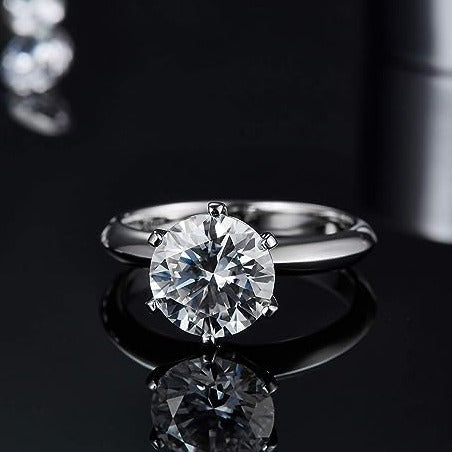 Classic Round Solitaire Ring