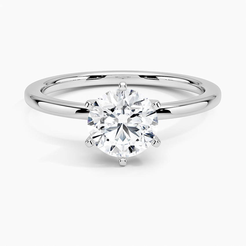 Classic Round Solitaire Ring