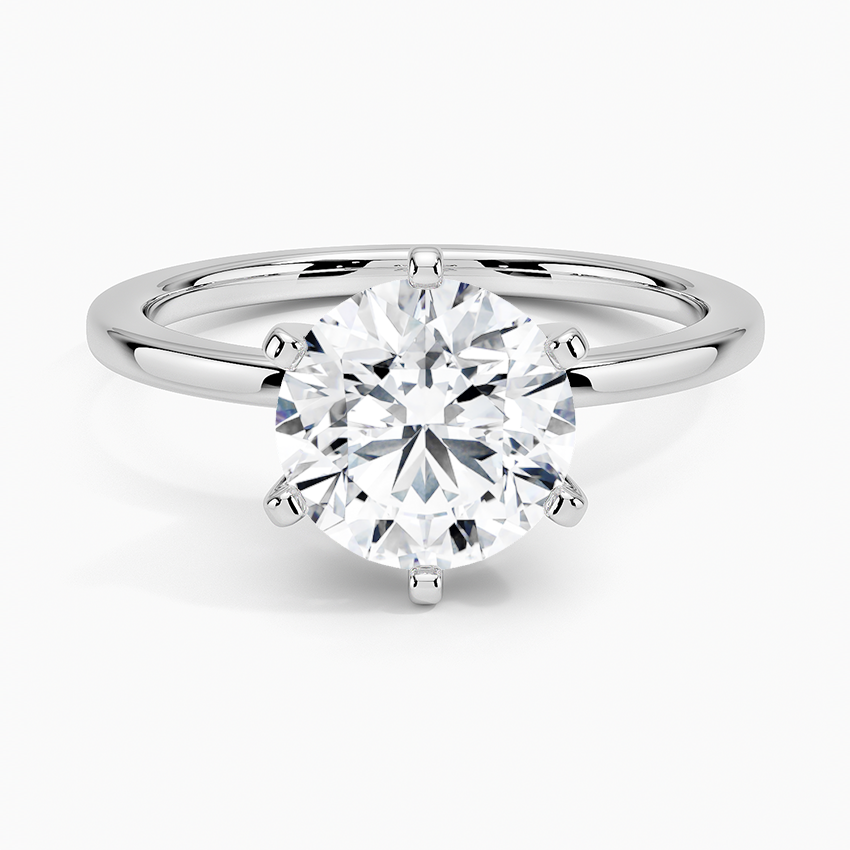 Classic Round Solitaire Ring