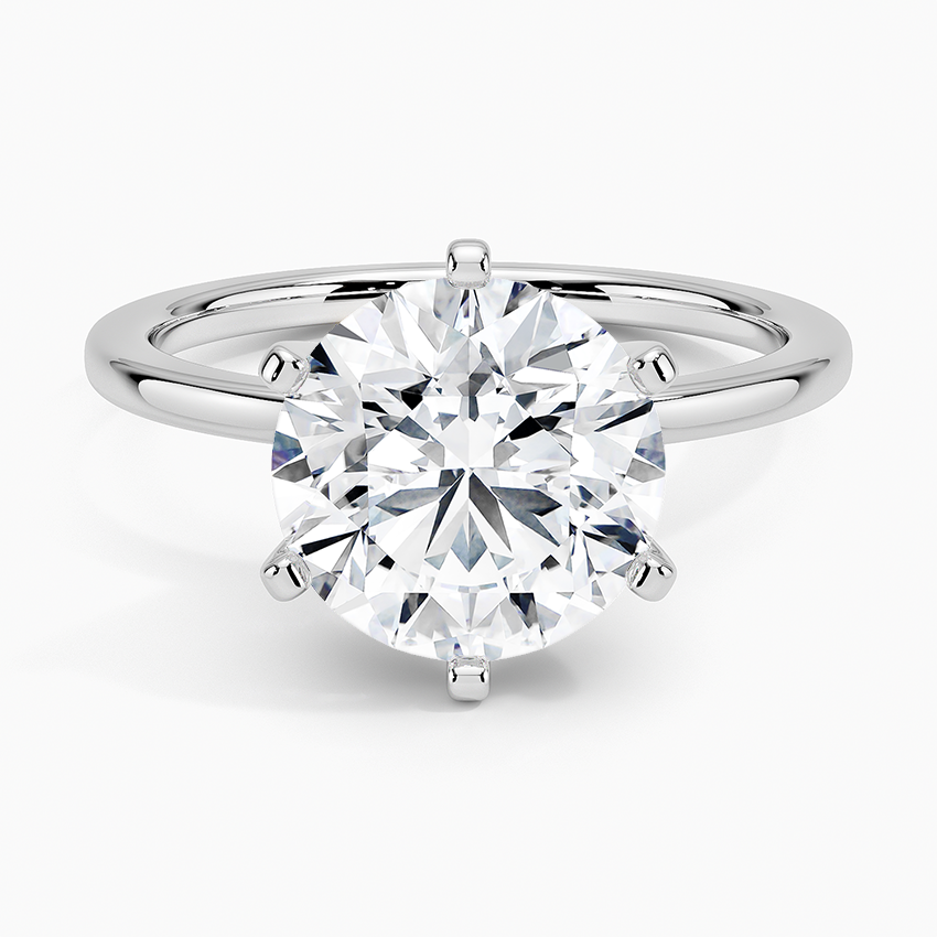 Classic Round Solitaire Ring