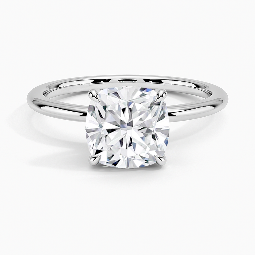 Classic Cushion Solitaire Ring