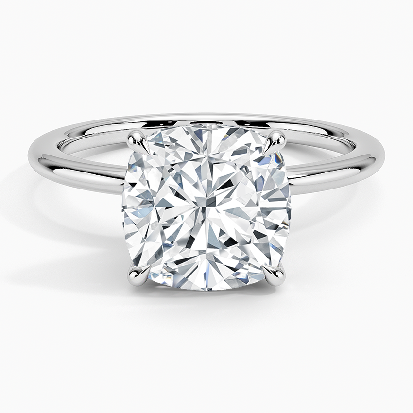 Classic Cushion Solitaire Ring