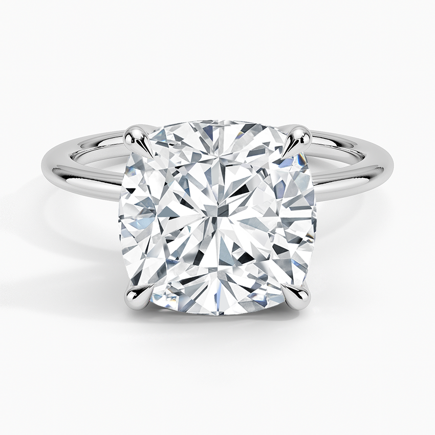 Classic Cushion Solitaire Ring