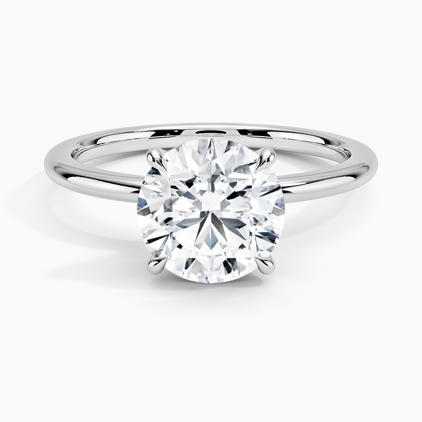 Classic Round Solitaire Ring