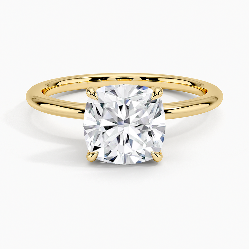 Classic Cushion Solitaire Ring