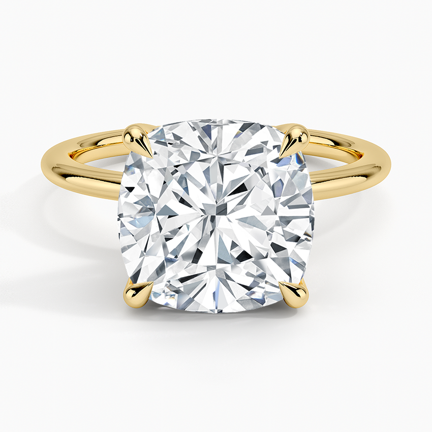 Classic Cushion Solitaire Ring