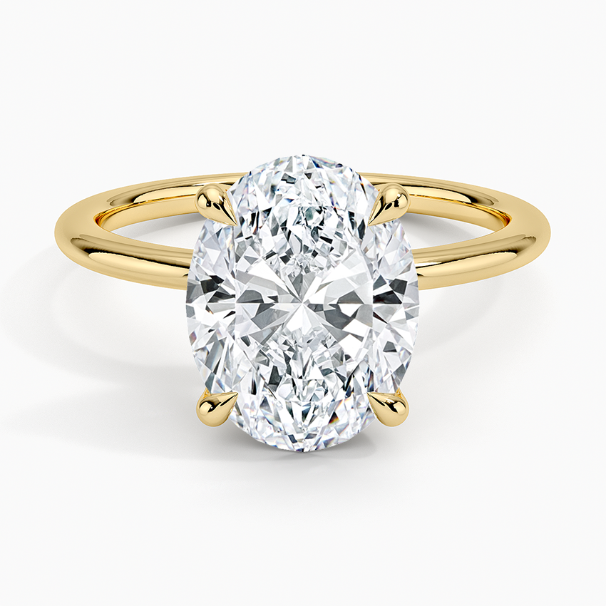 Classic Oval Solitaire Ring