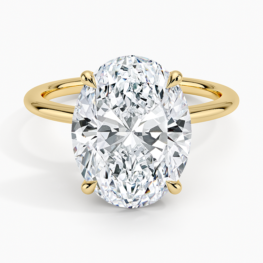 Classic Oval Solitaire Ring