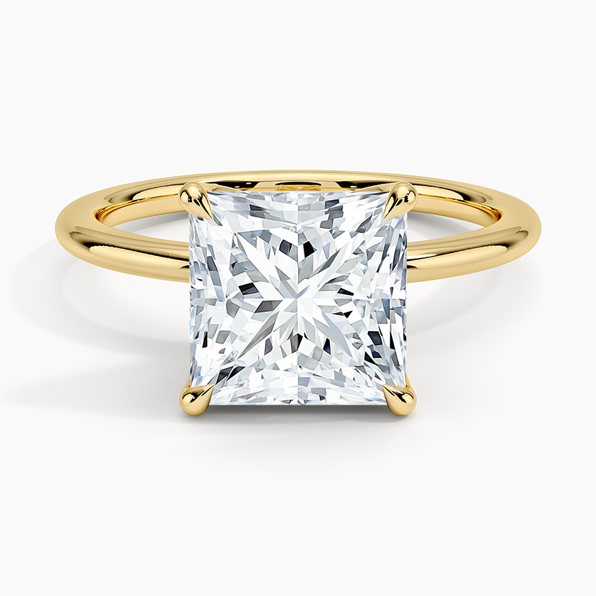 Classic Princess Solitaire Ring