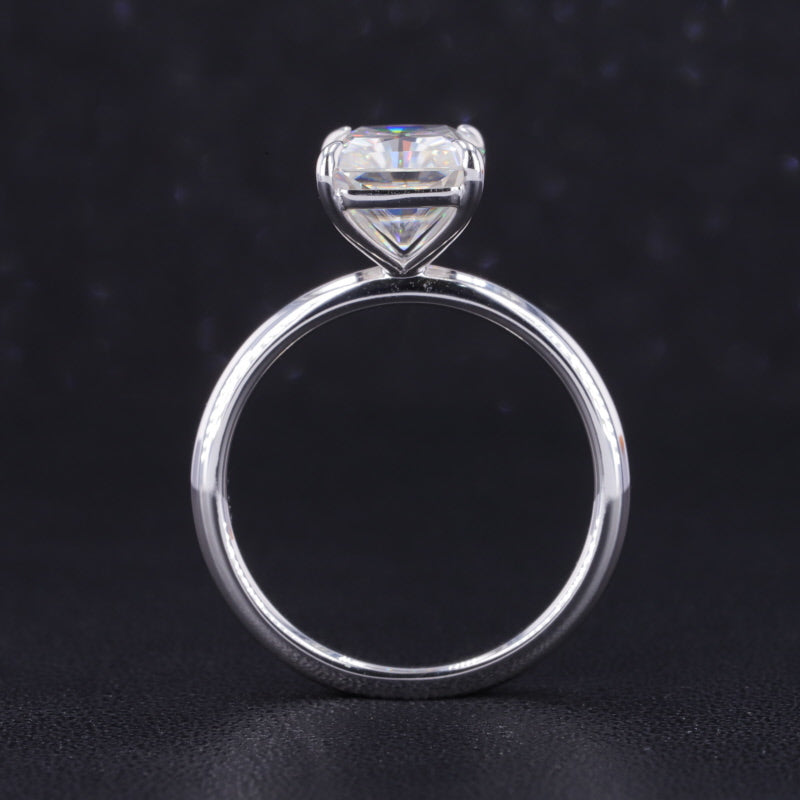 Classic Radiant Solitaire Ring