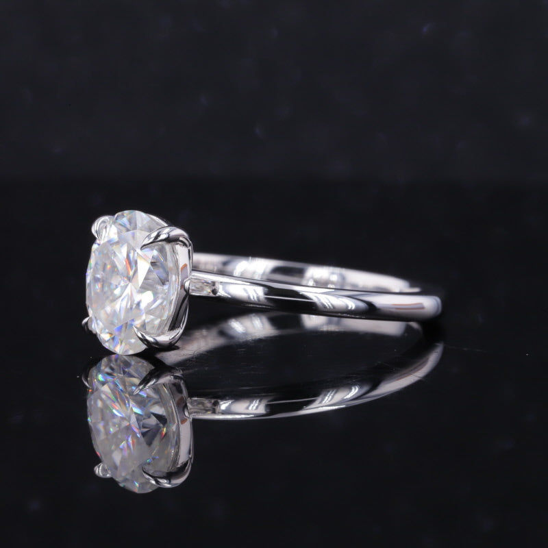 Classic Oval Solitaire Ring