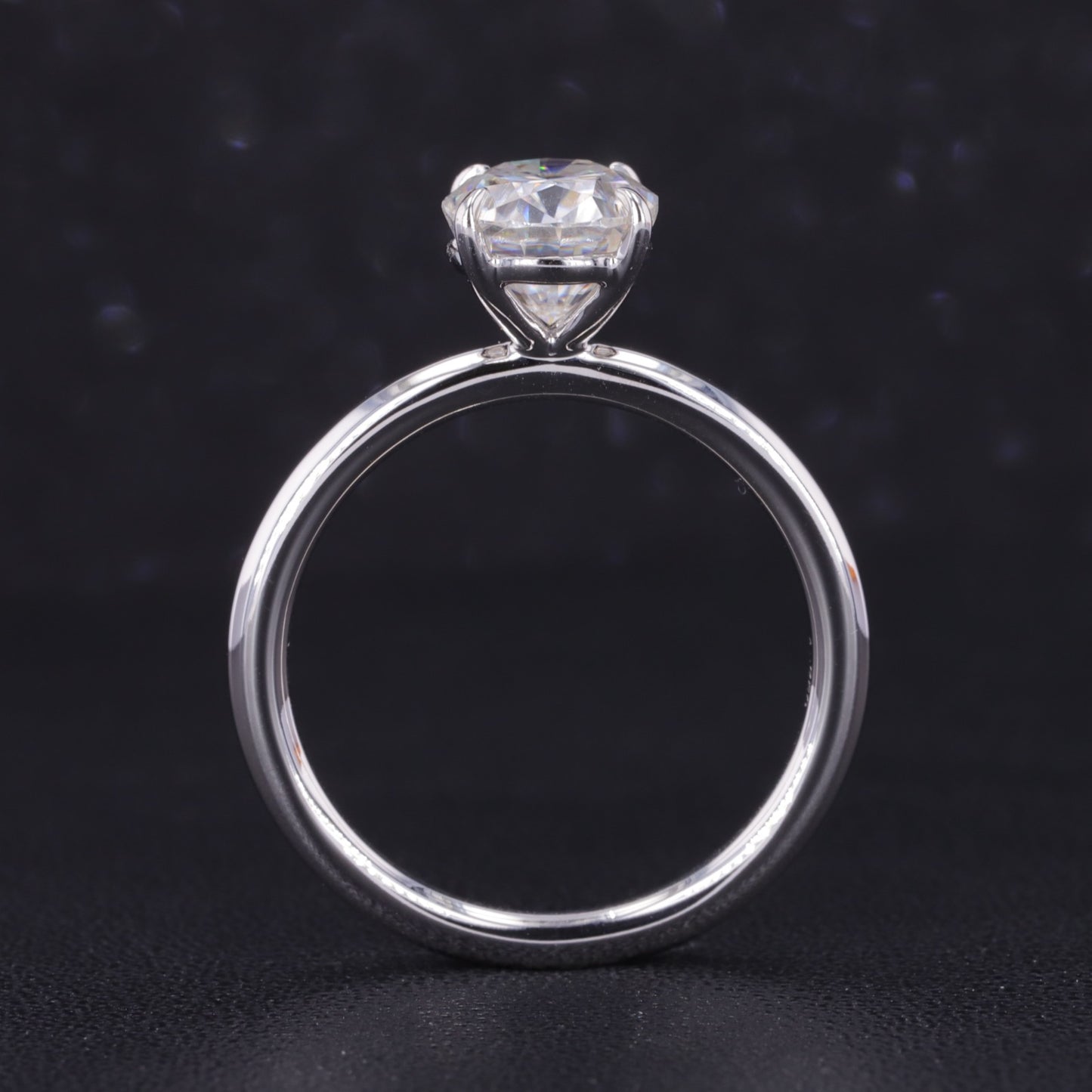 Classic Oval Solitaire Ring