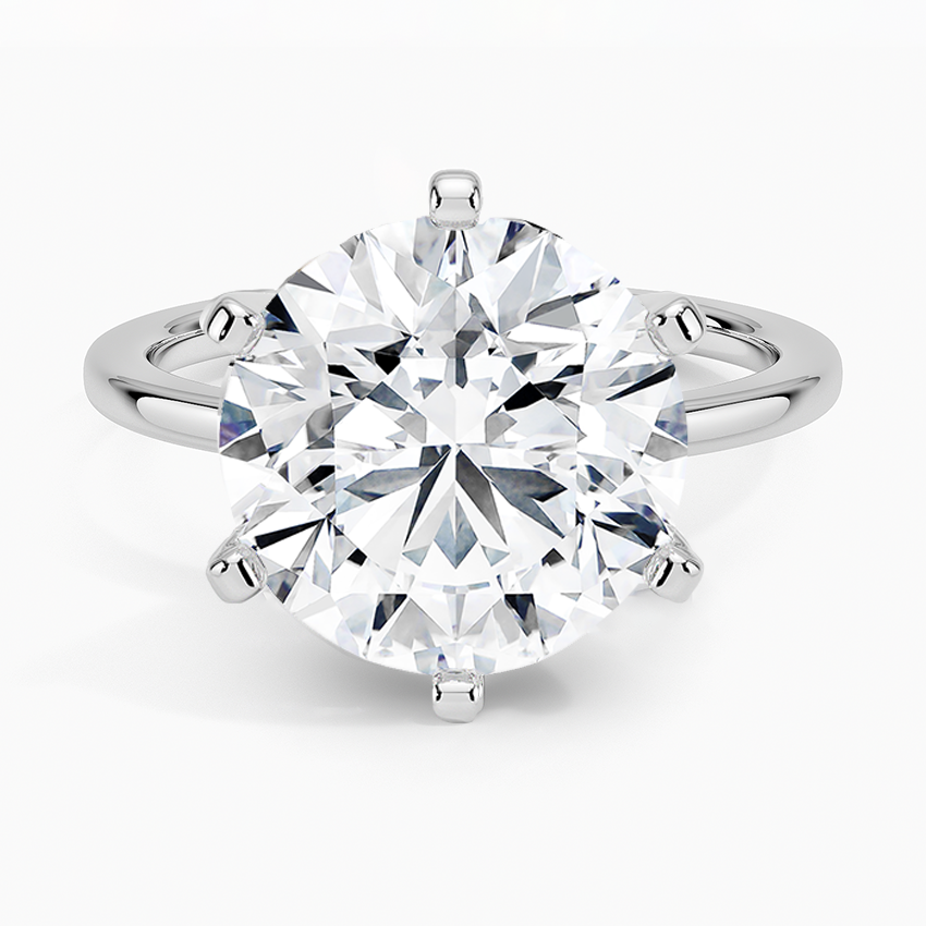 Classic Round Solitaire Ring